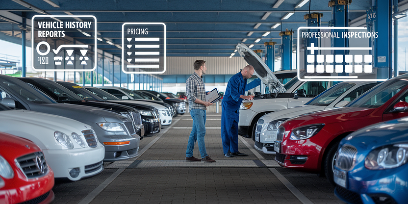 Used car inspection checklist for 2025 with focus on mileage and history