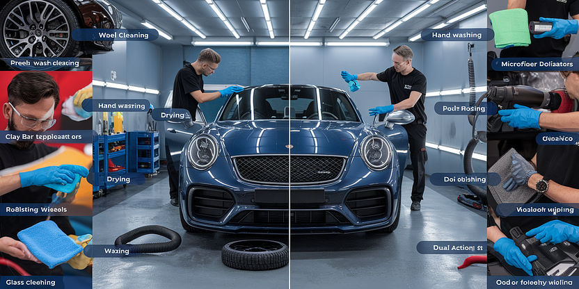 The Complete Checklist for Car Detailing